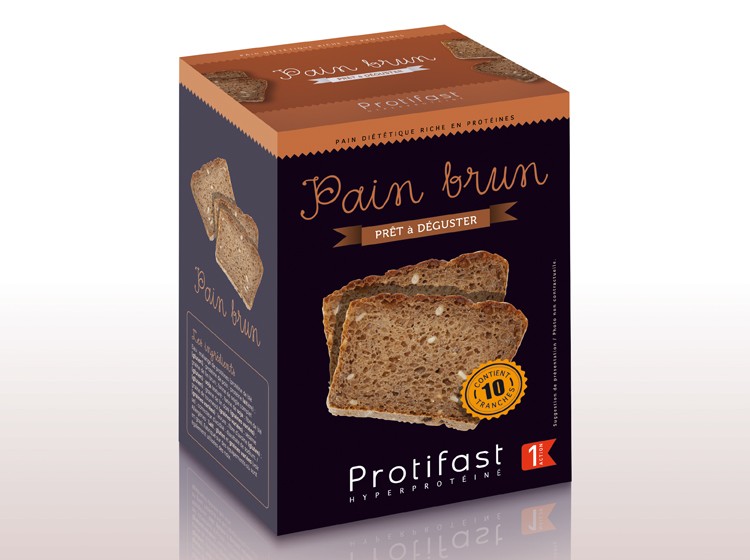 Pain brun diététique