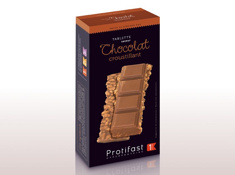 tablette chocolat croustillant