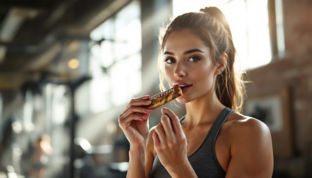 quand manger une barre protéinée